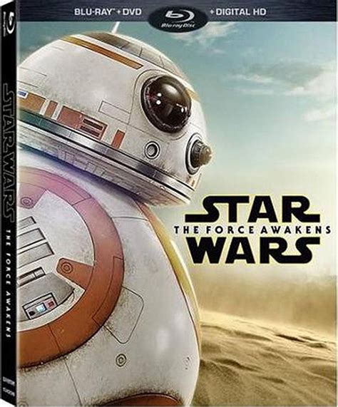 Disneys Star Wars The Force Awakens Blu Ray Cover Art Leaks On