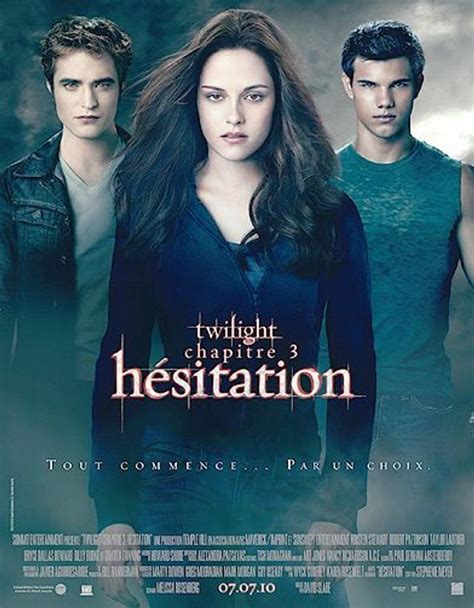 Twilight Chapitre 3 Hésitation Les Blockbusters De Lété Elle