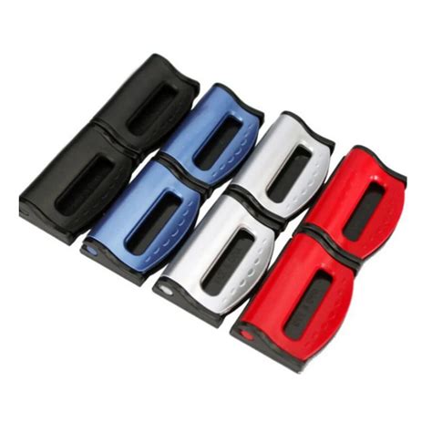 2pcs Universal Car Seat Belts Clips Safety Adjustable Auto Stopper