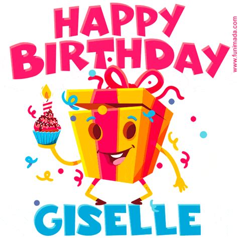 Funny Happy Birthday Giselle Gif Funimada Com
