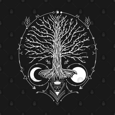 Yggdrasil Tree Of Life Norse Pagan Symbol Yggdrasil