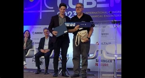 Aluno Da Udesc Joinville Recebe Prêmio De Melhor Tcc Em Congresso Internacional