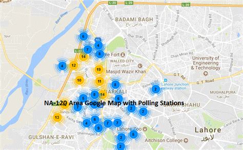 • ensure bathrooms at the polling station are supplied adequately with soap, water and drying feasibility of strategies will depend on the space available in the polling station and the number of. NA 120 Lahore Polling Stations Detail for By Election 17-9 ...