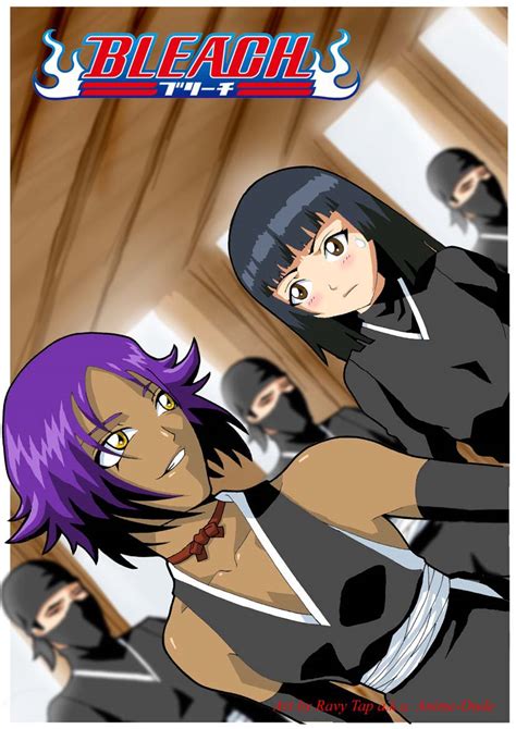 yoruichi soi fon bleach anime photo 33909509 fanpop