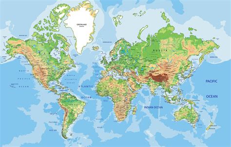Carte Mondial World Map Weltkarte Peta Dunia Mapa Del Mundo Earth Map