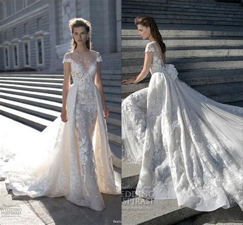 Berta Fall 2016 Romantic Vintage Lace Wedding Dresses