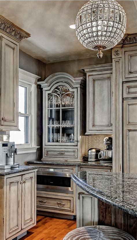 Discover inspiration for your french country kitchen example of a french country kitchen design in atlanta culoare pereti in interiorul dulap look through kitchen pictures in different colors and styles and when you find a french country. Cabinets, Kitchens and Cabinet colors on Pinterest