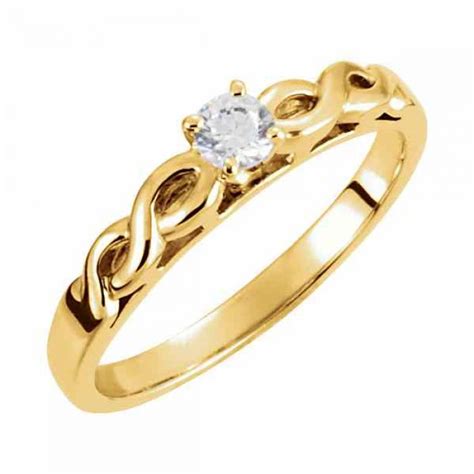 If you are looking for a ring that symbolises your endless love, explore the stunning collection of sparkling infinity men's rings from the diamond guys. Wedding Rings : 0.25 Carat Infinity Symbol Engagement Ring