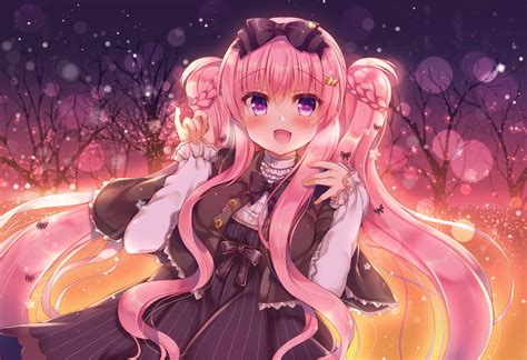 Blush Bow Braids Goth Loli Lilia Chocolanne Lolita Fashion Long Hair