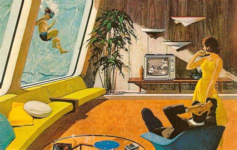 70s Sci Fi Art Retro Futurism Retro Futuristic Futuristic Home