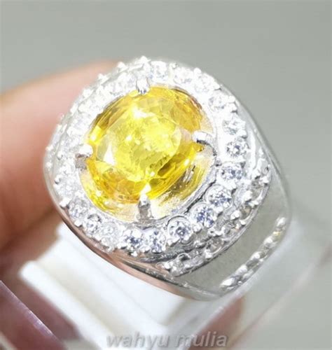 Maybe you would like to learn more about one of these? Batu Cincin Natural Yellow Safir Yakut Bagus Asli Kode ...
