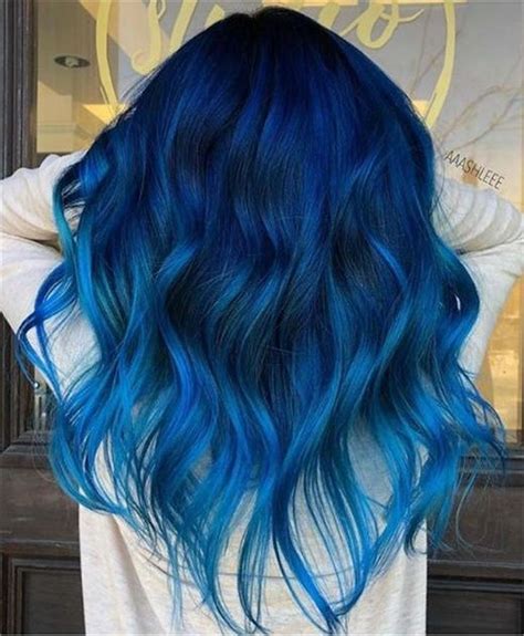 30 brilliant blue ombre hair color ideas youll love try ombre hair color vivid hair color