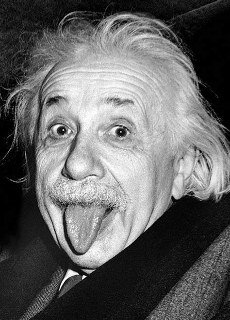Эйнштейн и его язык История одной фотографии