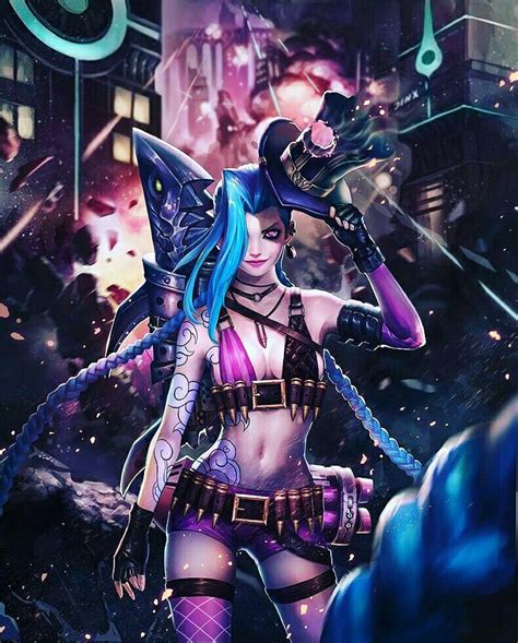 Jinx League Of Legends League Of Legends Characters Female Characters Wallpaper Animes