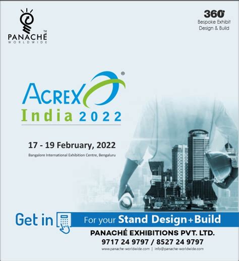 Exhibition Standbooth Designer Acrex India 2022 Panache Exhibitions