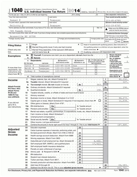 The 1040 shows income, deductions, credits, tax refunds or tax the formal name of the form 1040 is u.s. Sample income tax return 1040