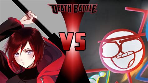 Death Battle Ruby Rose Vs Red By Misterzygarde64 On Deviantart