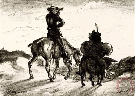 Louis Anquetin Don Quixote And Sancho Panza Painting Don Quixote And