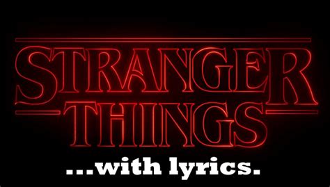 Stranger Things Theme With Lyrics Q101 Chicagos Alternative 101