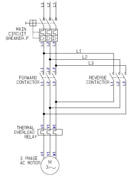 Auto Reverse Forward Circuit Diagram