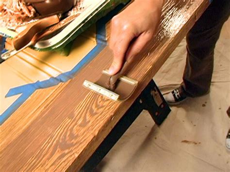 Decorative Paint Technique Woodgraining Instructions How Tos Diy