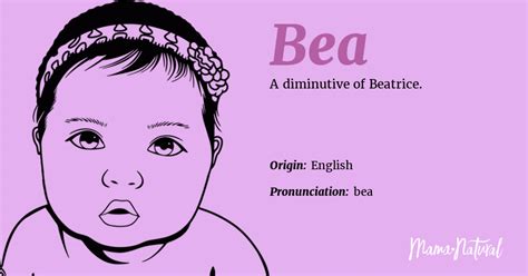 Bea Name Meaning Origin Popularity Girl Names Like Bea Mama Natural