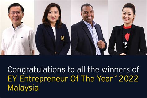 Ey Entrepreneur Of The Year™ Malaysia Ey Malaysia