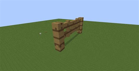 Giant Fence And Fence Gate Minecraft Map