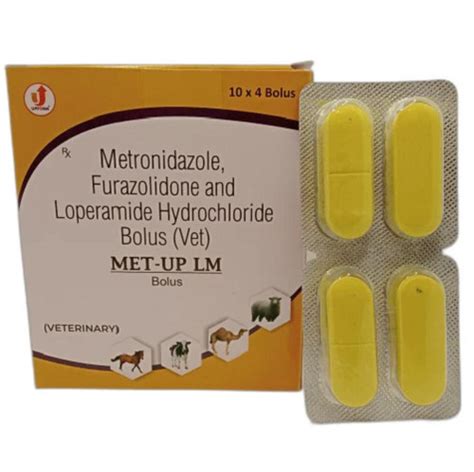Metronidazole Furazolidone And Loperamide Hydrochloride Veterinary
