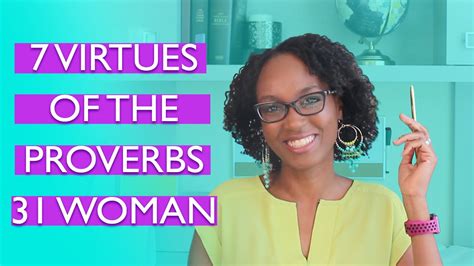 7 Virtues Of The Proverbs 31 Woman Proverbs 31 Woman Bible Study