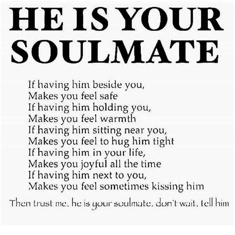 He Is Your Soulmate Pictures Photos And Images For Facebook Tumblr