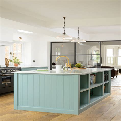 The Trinity Blue Kitchen By Devol Devol Kitchens Scandinavian Style