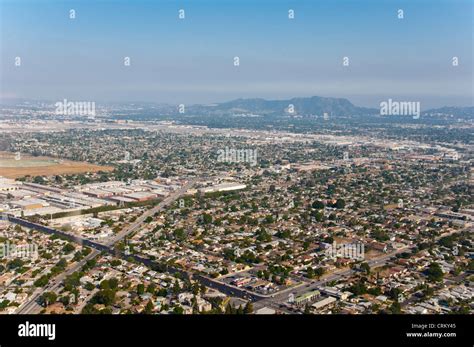 Aerial View Of Los Angeles California Usa Stock Photo Alamy