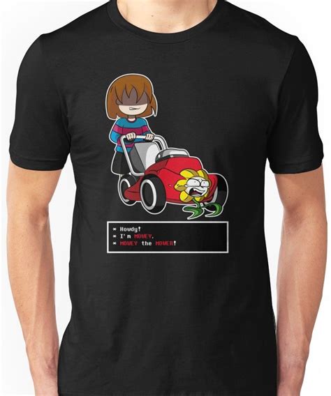 Undertale Frisk And Flowey T Shirt By Zariaa In 2020 Shirts Shirt