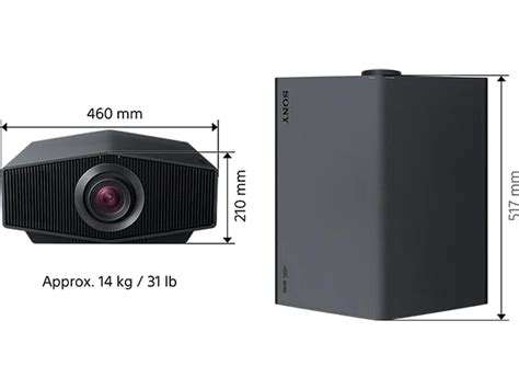 Sony Vpl Xw7000es Noir Xpand 2 Paires De Lunette X105 Ae125 Rf Pro · Vidéoprojecteur