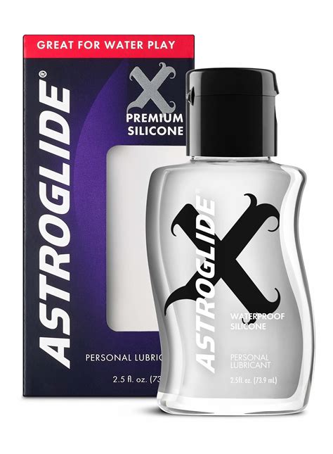 Astroglide X Premium Waterproof Silicone Personal Lubricant 2 5 Oz