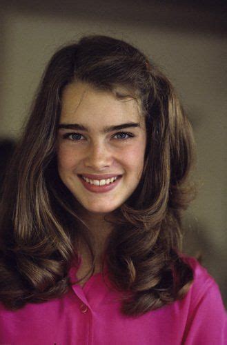 Young Brooke Shields Sometimes As We Age We Forget What We Are Aiming
