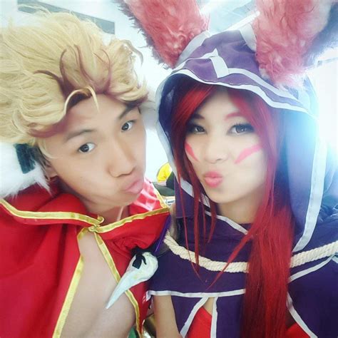 Xayah And Rakan Cosplay Selfies League Of Legends Official Amino