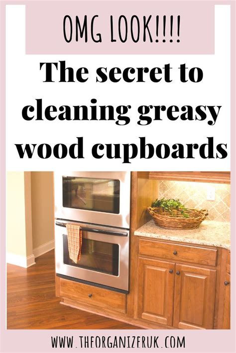 How to clean sticky wood cabinets. How To Clean Sticky Wood Kitchen Cabinets · The Organizer ...