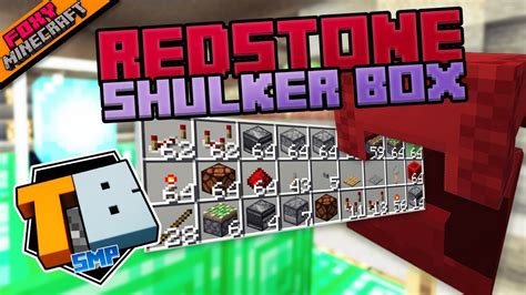 Minecraft , one of the best survival sandbox games out there, has some of the best availability on different platforms. REDSTONE SHULKER BOX | Truly Bedrock 1-14 | Minecraft ...
