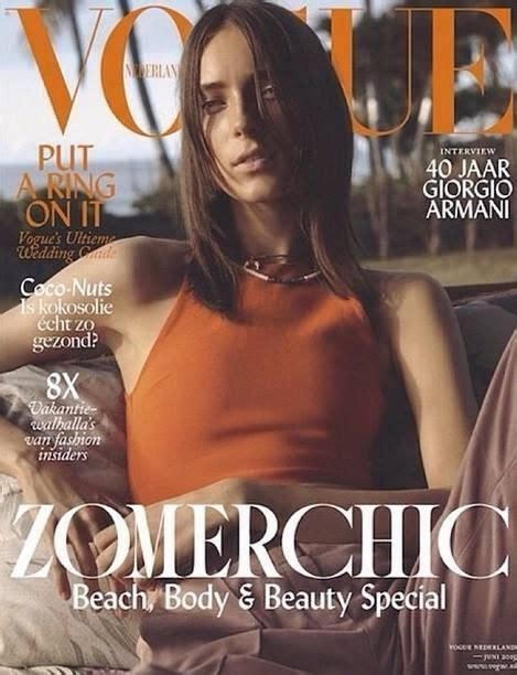 Vogue Netherlands June 2015 Cover Vogue Netherlands Vogue Magazine