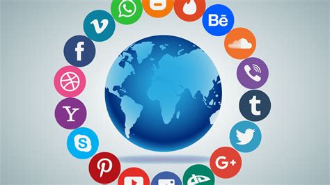 A human being is a social animal. Social networking, Media, Logos Full HD Wallpapers | HD ...