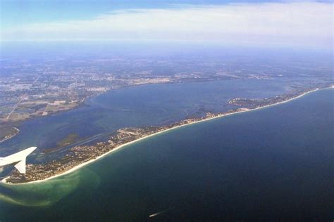 Aerial View Of Longboat Key Florida