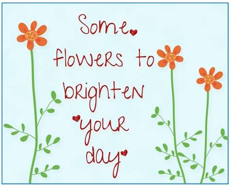 Flowers Can Brighten Your Day Card Friends Are Like Flowers They