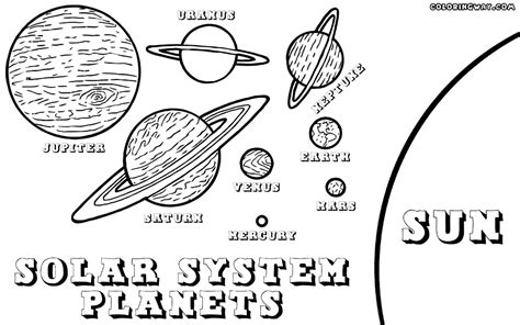 You can use planet coloring pages as the media to introduce your students with the coloring planet coloring pages 1. Planets Drawing at GetDrawings | Free download