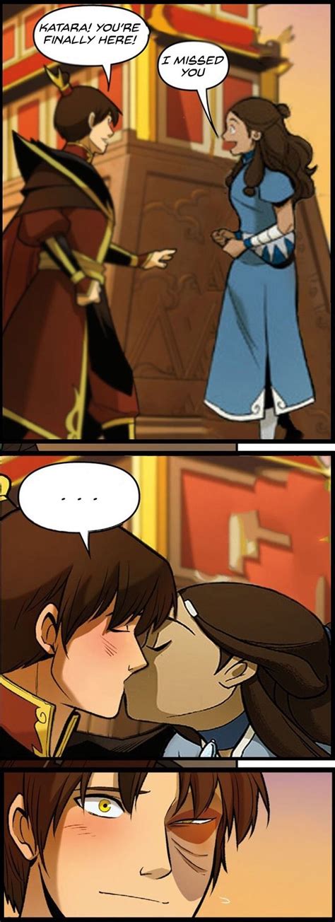 Prince Zuko The Fire Lord And Katara In Fan Art Comic Strip From Avatar The Last Airbender In