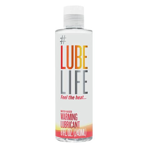 Lube Life Water Based Warming Lubricant For Men Women And Couples