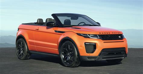 2017 Range Rover Evoque Is First Convertible Suv