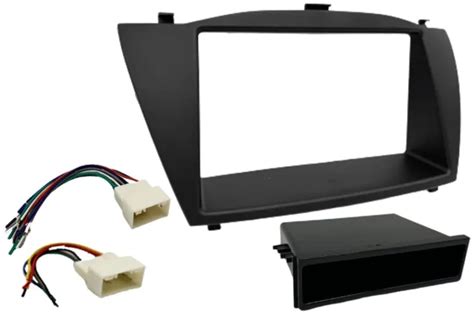 Singledouble Iso Din Stereo Dash Trim Kit And Wiring Harness Radio