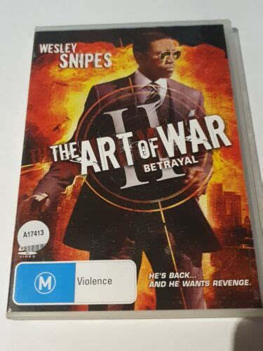 The Art Of War Ii Betrayal Dvd Wesley Snipes Ex Rental Aus Region